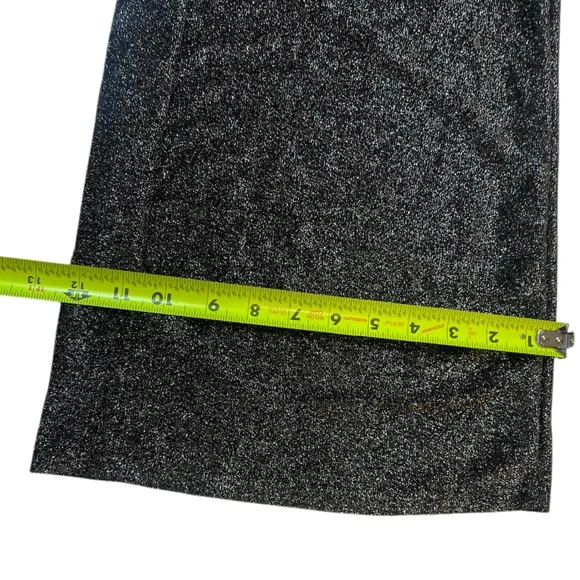 Sparkle Halter Neck Jumpsuit - Silver Metallic Shimmer - Picture 6 of 8